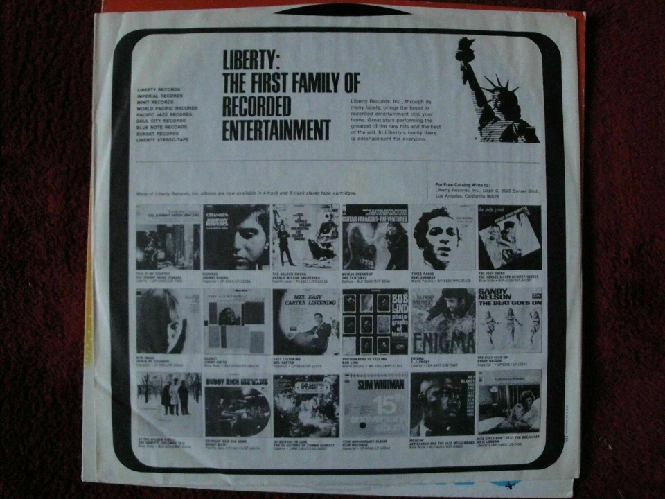 THE SANDALS "THE LAST OF THE SKI BUMS" SOUNDTRACK 1969 WORLD PACIFIC WPS-21884 Foto 4 de 4