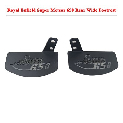 Royal Enfield Super Meteor  ''Rear Wide Footrest Pair Black''
