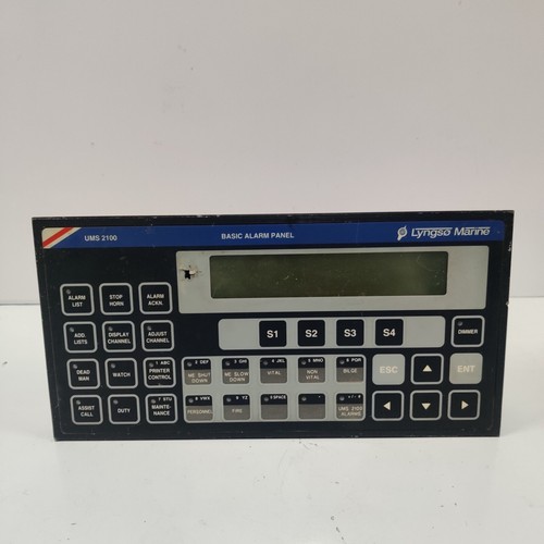 LYNGSO MARINE UMS 2100 BASIC ALARM PANEL P/N 271.148.556/B