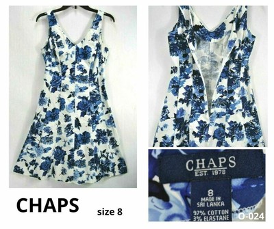 chaps cotton dresses