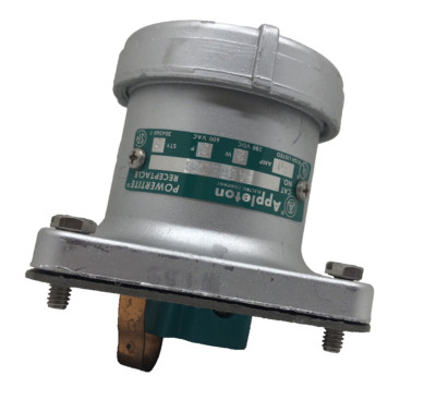 ACR3023 Appleton 2-WIRE 3-POLE 30-AMP STYLE 2 RECEPTACLE THREADED/TWIST CAP