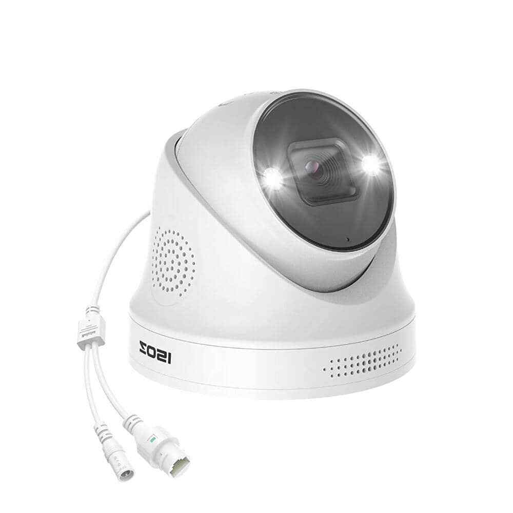 ZG2255A 5MP PoE IP Security Camera with Color Night Vision and 2-Way Audio