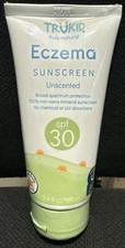 TruKid Eczema Daily Sunscreen SPF 30 - Kids Baby Sunscreen for Face Body,