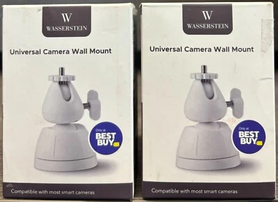 Lot of 2 Wasserstein Universal Camera Wall Mount (White)