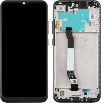 Display with Frame for Xiaomi Redmi Mi Note 8  - Color: Black