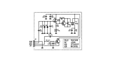 π΄ Lowe HF-225 Whip amp option amplifier pcb W-225 clone board π΄ - Afbeelding 3 van 3