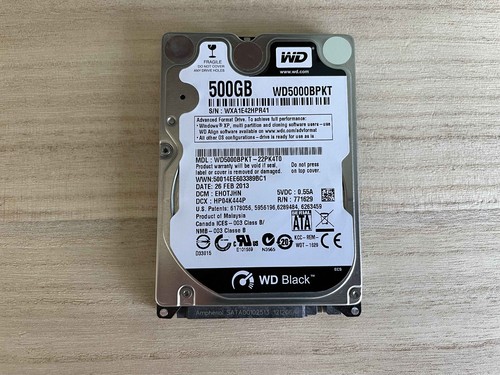 Disque Dur SATA 500 Go Pour Dell Vostro 3360 - Occasion, Bon état De Fonctionnement