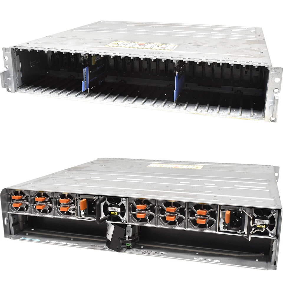 EMC VNXe 1600 Storage Chassis BPE25 25x SFF" 2x PSU 6X Fan - Image 3 of 4