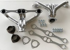 Ceramic Coated Small Block Chevrolet Gm Angle Plug Shorty Block Hugger Headers Ceramic Coated Small Block Chevrolet Gm Angle Plug Shorty Block Hugger Headers