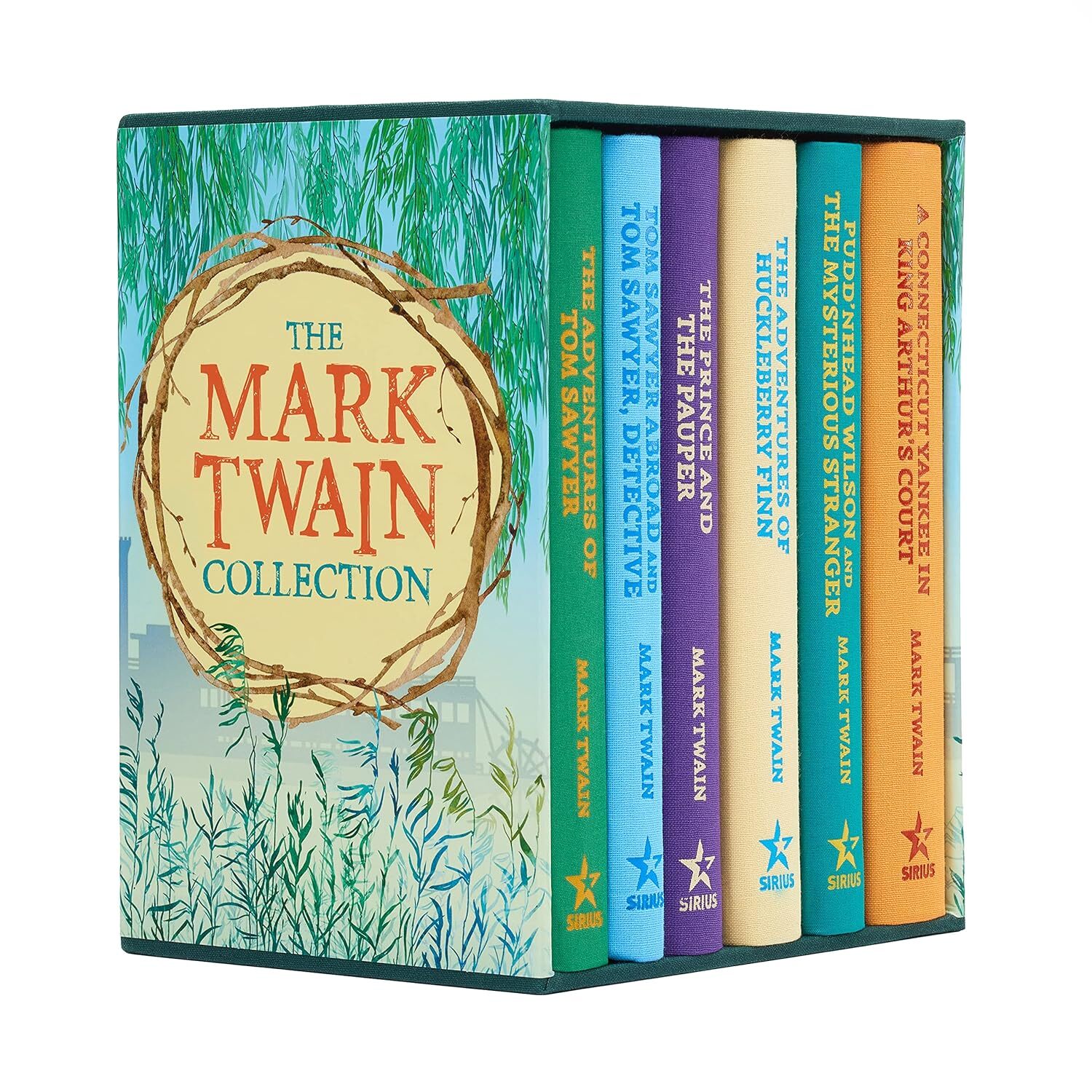The Mark Twain Collection Deluxe 6 Books Box Set The Adventures of Tom Sawyer