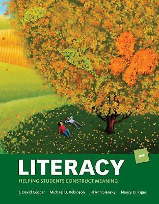 Literacy: Helping Students Construct Meaning by Cooper, J. David, Robinson, Mic
