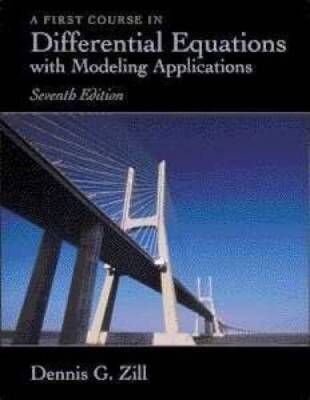 A First Course in Differential Equations with Modeling Applications - GOOD