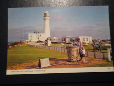 Postcard of Flamborough, Toposcope and Lighthouse 69 (Bamforth unposted)