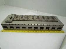 SMC VV829-04S-SUQW06BT-W1 Pneumatic valve manifold block 3/4"NPT ports 8 station