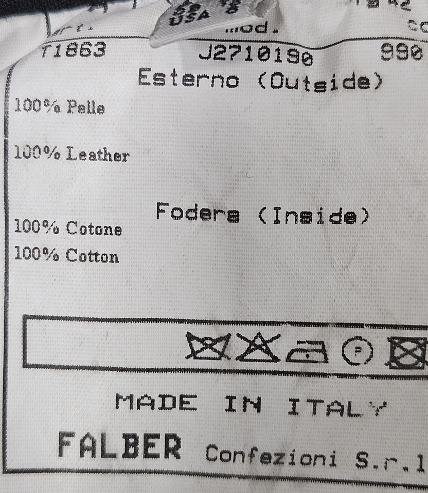 John Richmond Leather Trousers Size 10 Used Soft Leather House