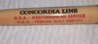 "Concordia Line*U.S.A.-Mediterranean Ser./U.S.A.-PERSIAN GULF SER."  Mech Pencil — photo 10