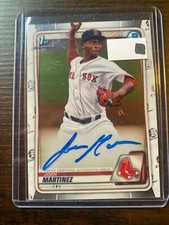 A76,172 - 2020 Bowman Chrome Prospect Autographs #CPAJMA Joan Martinez