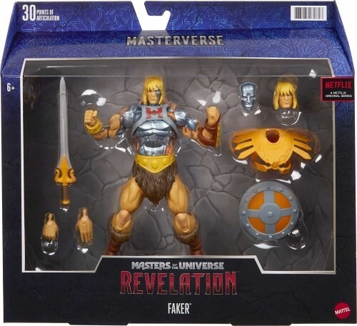 MASTERS OF THE UNIVERSE REVELATION FAKER MASTERVERSE FIGURE TARGET