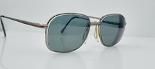 Vintage Stetson 171 Gunmetal Oval Metal Sunglasses Korea FRAMES ONLY