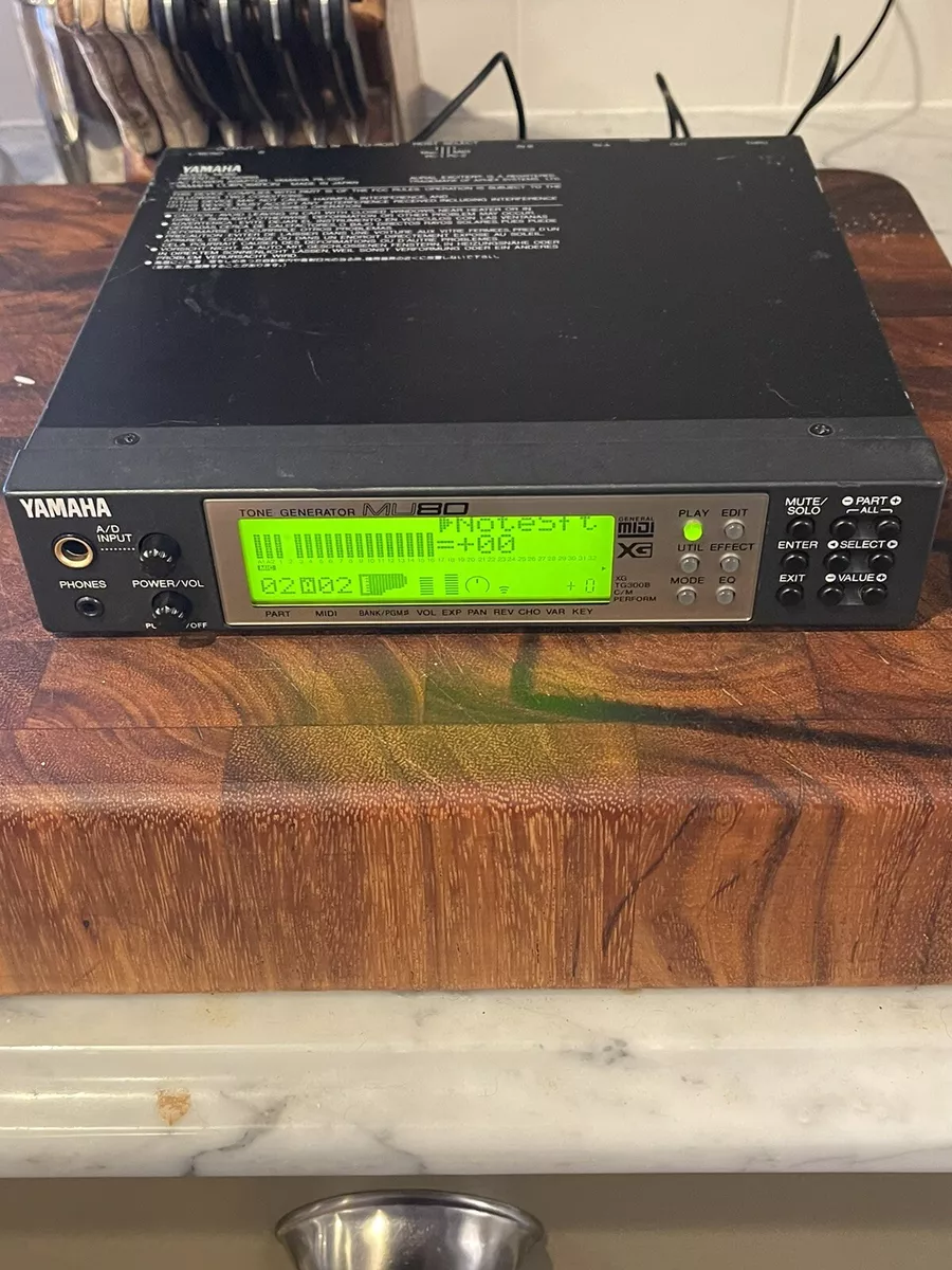 アウトレットセール 特集 YAMAHA MU80 TONE GENERATOR その他 アウトレットセール 特集 YAMAHA MU80 TONE GENERATOR その他