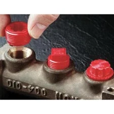 Caplugs P-48 1/2 MNPT Threaded Plug Square Head, Box of 287