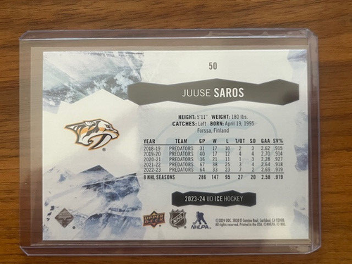 2023-24 Upper Deck Ice Hockey Green Base + Rookies U Pick 1-150 - Picture 51 of 109