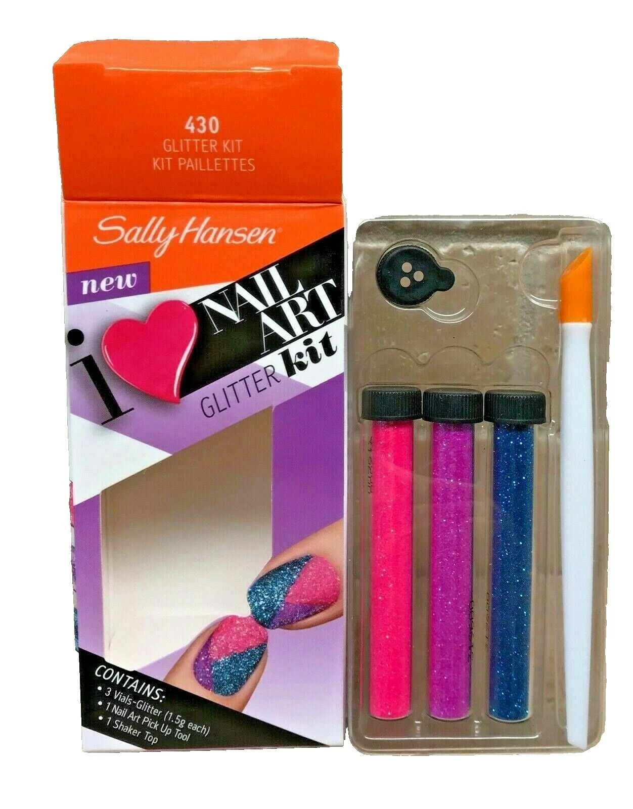 Herramientas para decorar uñas Sally Hansen Brillo