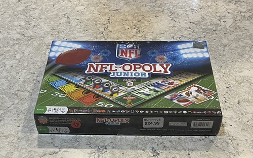 NFL-opoly Junior Football Board Game for Kids by MasterPieces Inc. - Picture 1 of 3