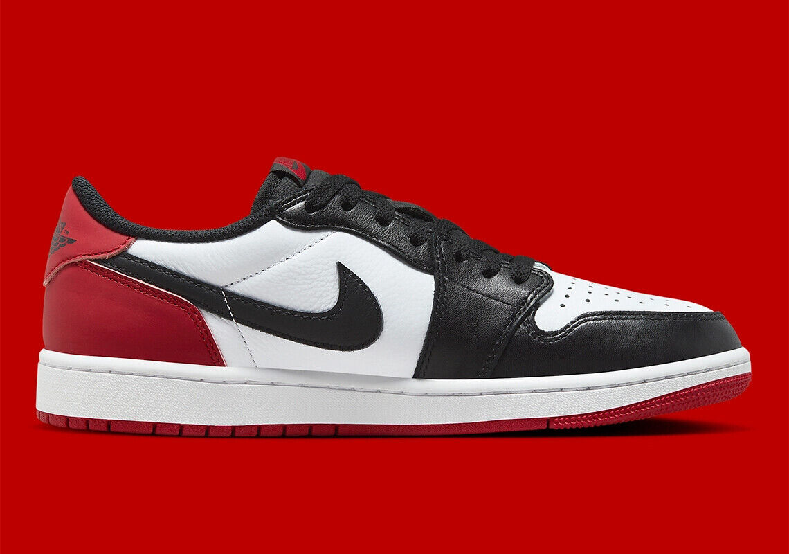 Nike Air Jordan 1 Low Retro OG Black Toe CZ0790-106 Men's or GS New