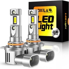 OXILAM 9012 LED Bulbs, 10X Brighter 6500K Cool White, Anti-Flicker, 60,000Hrs...