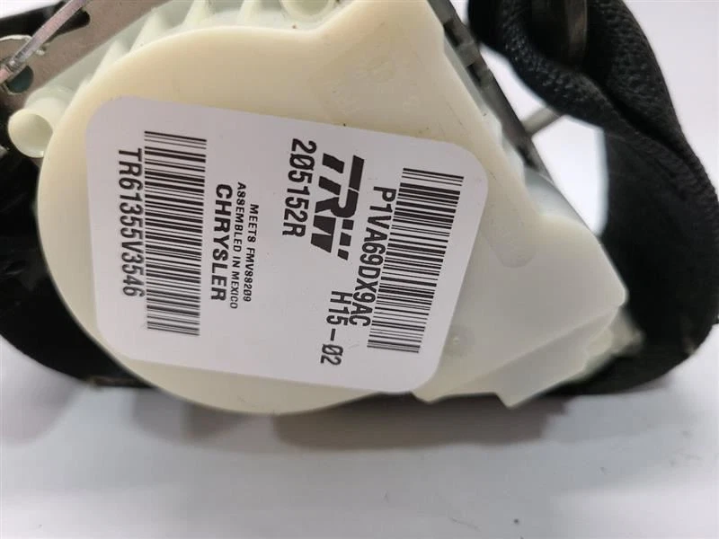 2015 15 CHRYSLER 200 CENTER REAR SEAT BELT RETRACTOR BLACK Foto 2 de 4