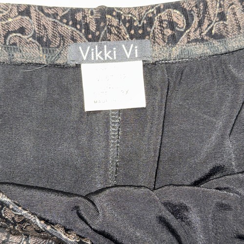 Gonna Vikki Vi oro nera elasticizzata in vita taglia 3XL - Foto 3 di 6