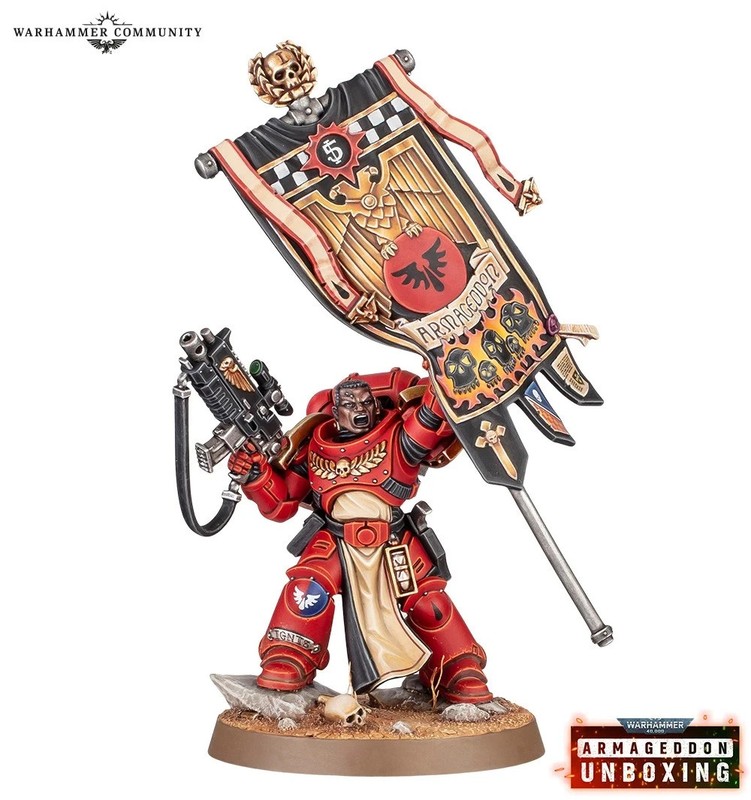 Space Marine ANCIENT Warhammer 40K Armageddon 11th Ed Ships 6/20 Presale (#108)