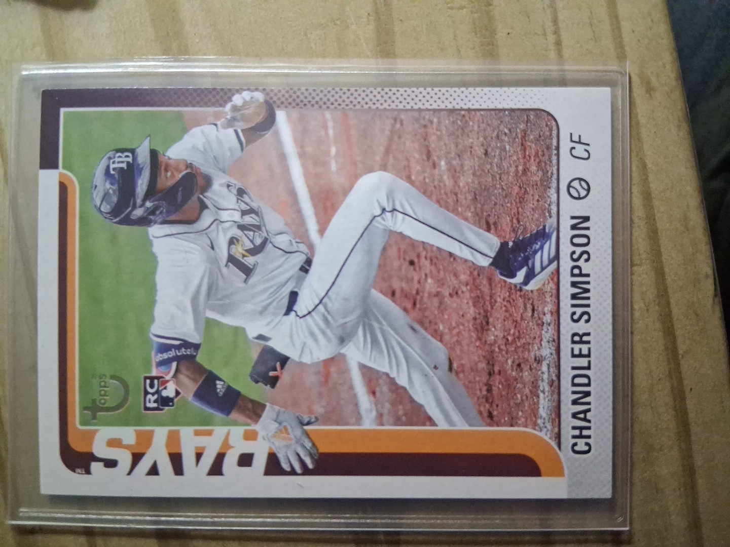 Chandler Simpson RC /99 VINTAGE STOCK 2025 Topps Update #US277 Tampa Bay Rays