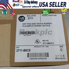 Allen Bradley IN BOX 2711-B6C8 Ser B 2711B6C8 PanelView 600 Touch US Free Tax