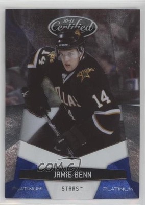 2010-11 Certified Platinum Blue 31/250 Jamie Benn #47 2d8