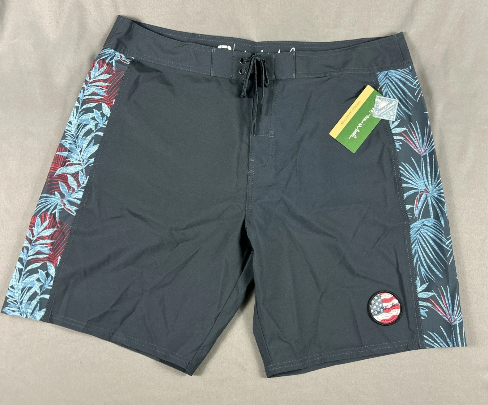 Travis Mathew Board Shorts Dawns Early Light 38 x 8 Multicolor NWT MSRP $90