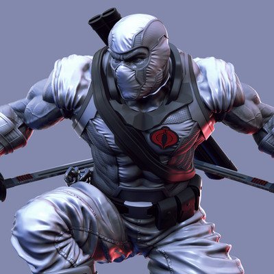 Storm Shadow | Arashikage Winter Strike Edition | UNPAINTED | 1/8 Scale Resin Ki