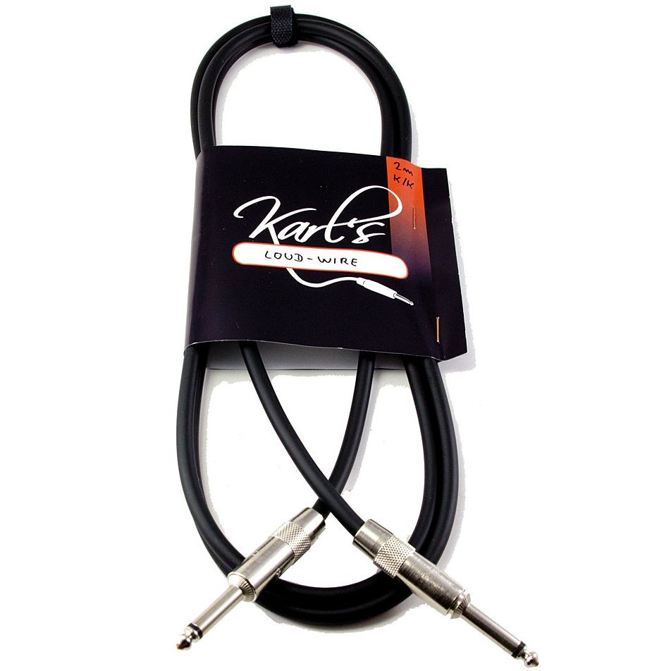 Lautsprecherkabel Karl's Loud-Wire 2 m K/K Lautsprecher Kabel Boxenkabel NEU
