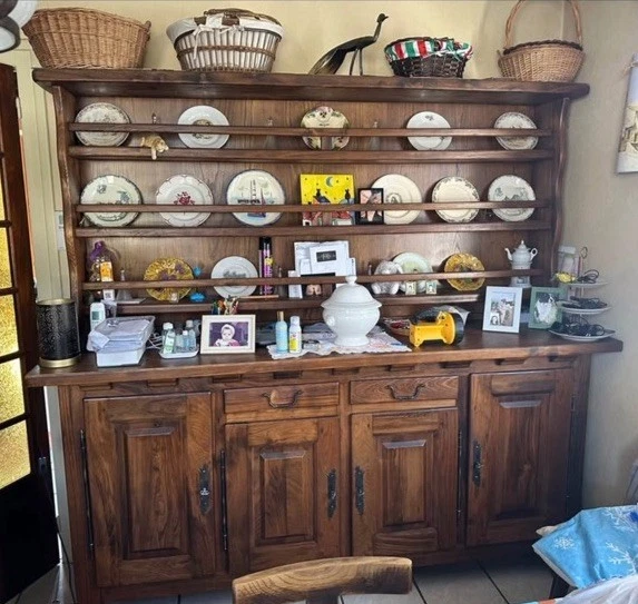 VAISSELIER ANCIEN DÉBUT 20 ème a restaurer EUR 95,00 - FR