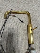 Quooker Fusion Classic Square Tap in  Gold Finish Tap Only