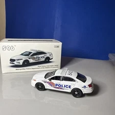 596 Brand 1:64 Washington DC Metro Police Ford Interceptor Sedan  (US Seller)