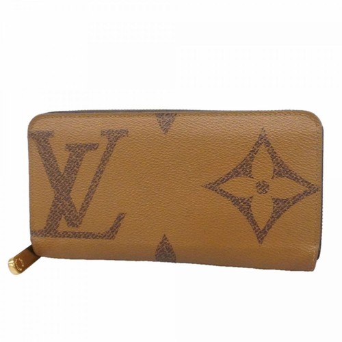 Louis Vuitton Long Wallet Monogram Giant Reverse Zippy Wallet M69353 Brown