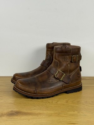 Timberland Earthkeeper x Smartwool Strap and Buckle Mens' Brown Leather Boots