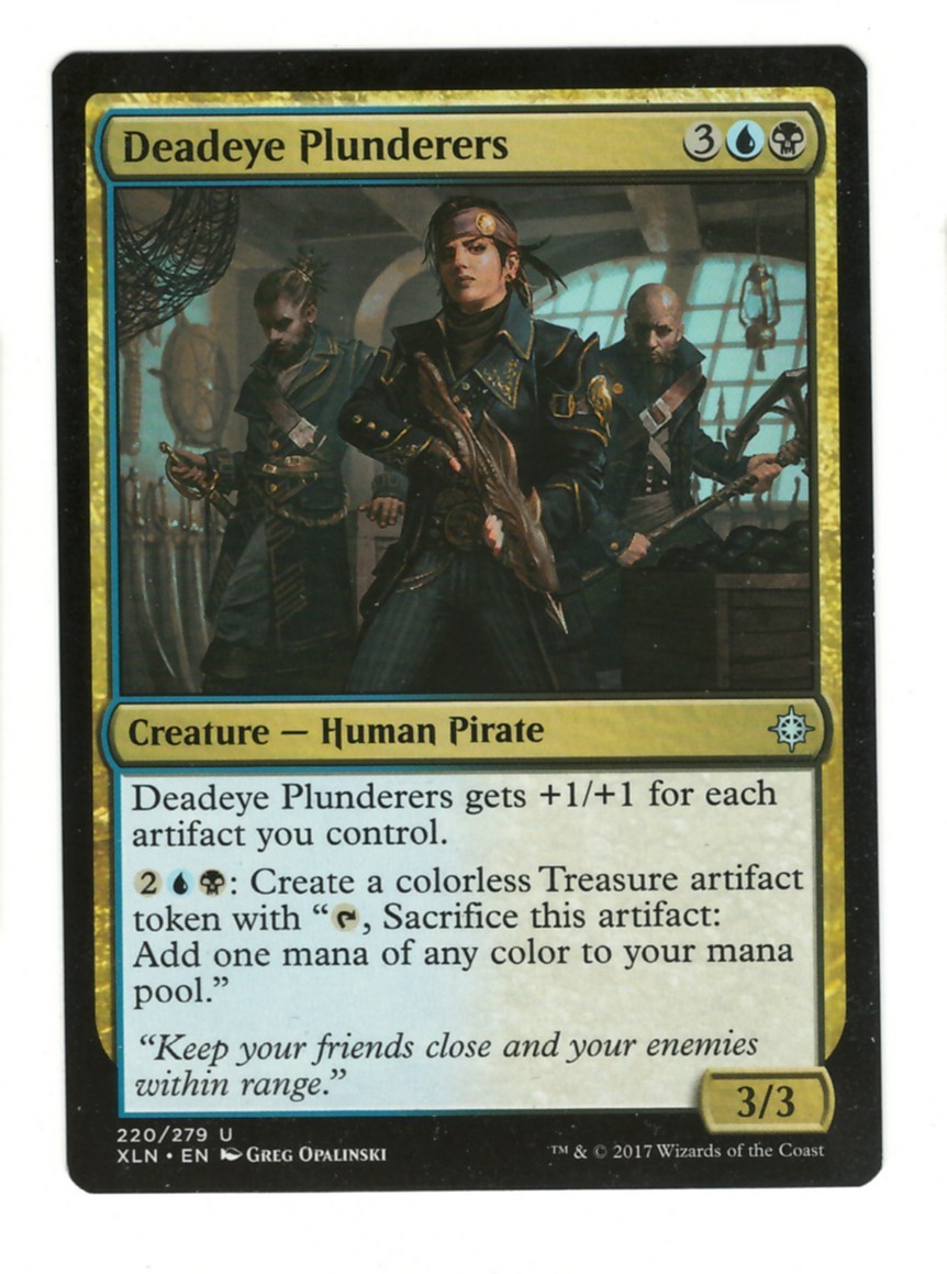 Deadeye Plunderers 220 Uncommon Ixalan Magic: The Gathering Near Mint