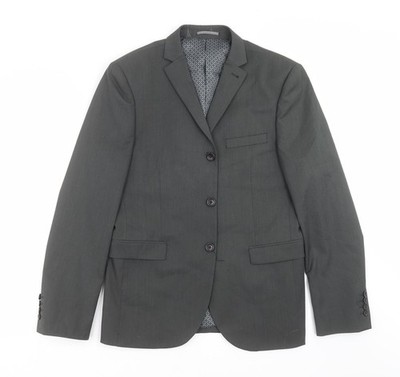 NEXT graues Herren Sakko Anzugjacke Größe 40 - Skinny Fit