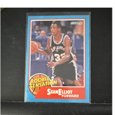 Fleer 1990-91 Rookie Sensation Sean Elliott #2 San Antonio Spurs Basketball Card. rookie card picture