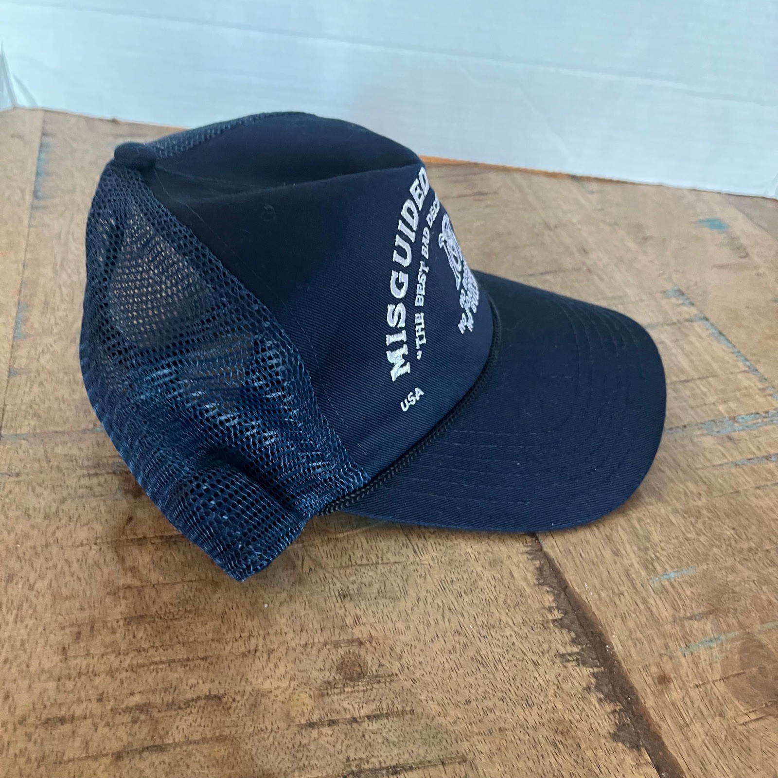 Misguided Spirits Black Hat Adjustable Adult Size… - image 7