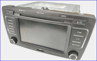 Skoda Octavia II Yeti Rapid 1Z0035156M CD Bolero Radio