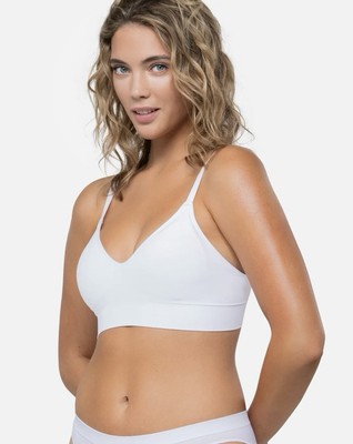 Underoutfit Neckline Pullover Bralette - 450 white, size M